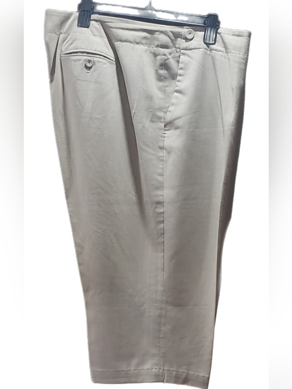 Liz Claiborne Sloane Light Beige Women's Chinos, 20W